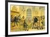 'Dr Syntax in a court of justice'-Thomas Rowlandson-Framed Giclee Print