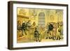 'Dr Syntax in a court of justice'-Thomas Rowlandson-Framed Giclee Print