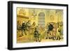 'Dr Syntax in a court of justice'-Thomas Rowlandson-Framed Giclee Print