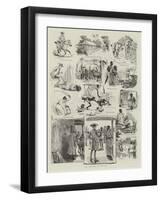 Dr Syntax in Ceylon-null-Framed Giclee Print