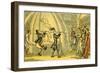 'Dr Syntax in the glass-house'-Thomas Rowlandson-Framed Giclee Print