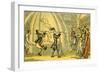 'Dr Syntax in the glass-house'-Thomas Rowlandson-Framed Giclee Print