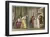 Dr Syntax in the Wrong Lodging House-Thomas Rowlandson-Framed Art Print