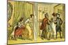 'Dr Syntax in the wrong lodging house'-Thomas Rowlandson-Mounted Giclee Print