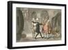 Dr Syntax Made Free of the Cellar-Thomas Rowlandson-Framed Art Print