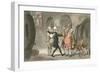 Dr Syntax Made Free of the Cellar-Thomas Rowlandson-Framed Art Print