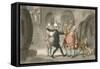 Dr Syntax Made Free of the Cellar-Thomas Rowlandson-Framed Stretched Canvas