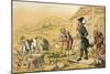Dr Syntax Meditating on the Tombstones-Thomas Rowlandson-Mounted Art Print