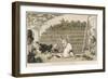 Dr Syntax, Misfortune at Tulip Hall-Thomas Rowlandson-Framed Art Print