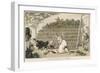 Dr Syntax, Misfortune at Tulip Hall-Thomas Rowlandson-Framed Art Print