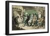 Dr Syntax Reads Aloud from His Tour-Thomas Rowlandson-Framed Art Print