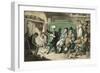 Dr Syntax Reads Aloud from His Tour-Thomas Rowlandson-Framed Art Print