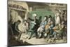 Dr Syntax Reads Aloud from His Tour-Thomas Rowlandson-Mounted Art Print