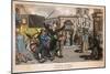 Dr Syntax Robbed in St Giles-Thomas Rowlandson-Mounted Art Print