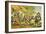 'Dr Syntax - rural sports'-Thomas Rowlandson-Framed Giclee Print