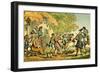 'Dr Syntax - rural sports'-Thomas Rowlandson-Framed Giclee Print