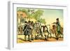 'Dr Syntax sells Grizzle'-Thomas Rowlandson-Framed Giclee Print