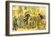 'Dr Syntax setting out on his second tour'-Thomas Rowlandson-Framed Giclee Print