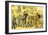 'Dr Syntax setting out on his second tour'-Thomas Rowlandson-Framed Giclee Print