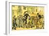 'Dr Syntax setting out on his second tour'-Thomas Rowlandson-Framed Giclee Print