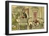 'Dr Syntax star-gazing'-Thomas Rowlandson-Framed Giclee Print