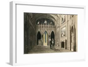 Dr Syntax Visits Eaton Hall, Cheshire-Thomas Rowlandson-Framed Art Print