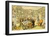 'Dr Syntax with my Lord'-Thomas Rowlandson-Framed Giclee Print