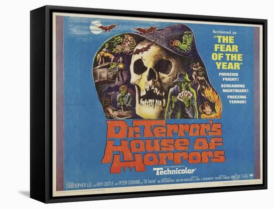 Dr. Terror's House of Horrors, 1965-null-Framed Stretched Canvas