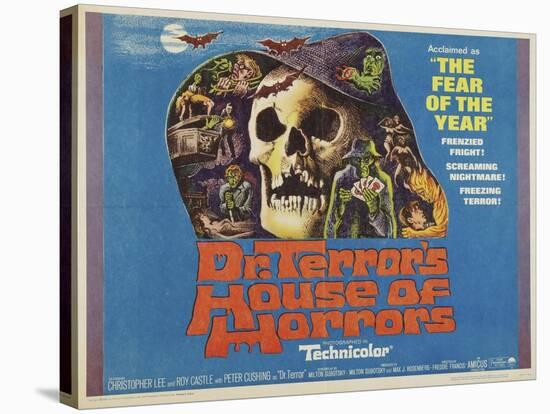 Dr. Terror's House of Horrors, 1965-null-Stretched Canvas