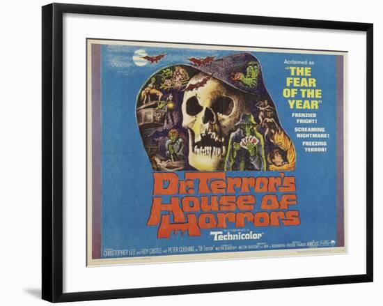 Dr. Terror's House of Horrors, 1965-null-Framed Giclee Print