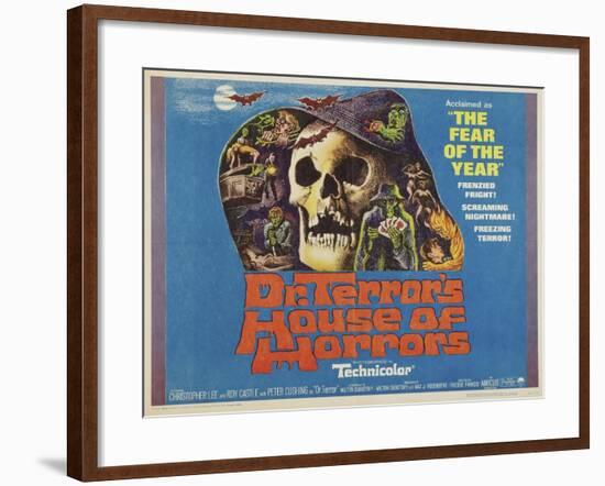 Dr. Terror's House of Horrors, 1965-null-Framed Giclee Print