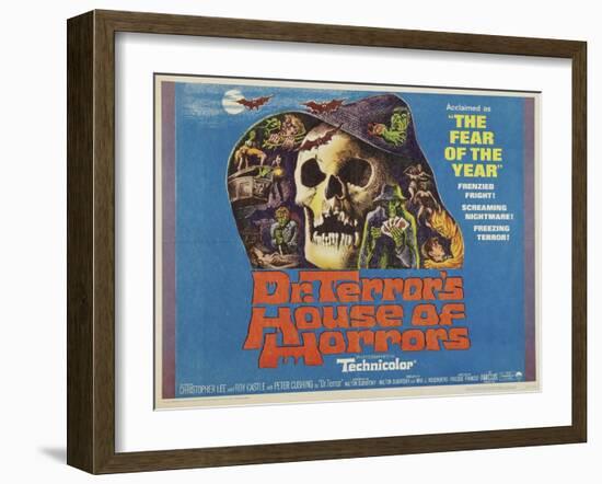 Dr. Terror's House of Horrors, 1965-null-Framed Giclee Print