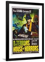 Dr. Terror's House of Horrors, Peter Cushing on UK Poster Art, 1965-null-Framed Art Print