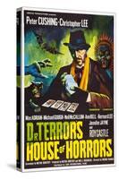 Dr. Terror's House of Horrors, Peter Cushing on UK Poster Art, 1965-null-Stretched Canvas
