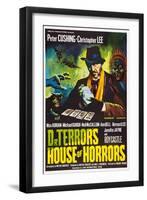 Dr. Terror's House of Horrors, Peter Cushing on UK Poster Art, 1965-null-Framed Art Print