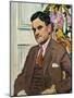Dr Tom J Honeyman, Director of Glasgow Art Galleries 1939-54, C.1930 (Oil on Canvas)-George Leslie Hunter-Mounted Giclee Print