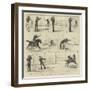 Dr W F Carver's Rifle-Shooting Feats at the Crystal Palace-Alfred Chantrey Corbould-Framed Giclee Print
