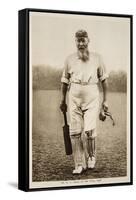 Dr. W.G. Grace at the Oval, 1906-null-Framed Stretched Canvas