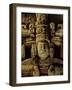 Dr. Webster, Barbara Fash, Corn God, Copan, Maya, Honduras-Kenneth Garrett-Framed Photographic Print