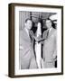 Dr Werhner Von Braun with Walt Disney-null-Framed Photo