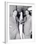 Dr Werhner Von Braun with Walt Disney-null-Framed Photo