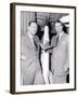 Dr Werhner Von Braun with Walt Disney-null-Framed Photo