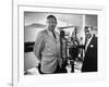 Dr. Werner Von Braun and Paul Horgan with a Piece from the Goddard Rocket Collection-J^ R^ Eyerman-Framed Photographic Print