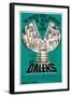 Dr. Who and the Daleks, 1965-null-Framed Giclee Print