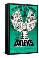 Dr. Who and the Daleks, Peter Cushing, Jennie Linden, Roberta Tovey, 1965-null-Framed Stretched Canvas