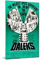 Dr. Who and the Daleks, Peter Cushing, Jennie Linden, Roberta Tovey, 1965-null-Mounted Art Print