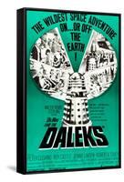 Dr. Who and the Daleks, Peter Cushing, Jennie Linden, Roberta Tovey, 1965-null-Framed Stretched Canvas