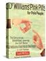 Dr Williams Pin Pills Medical Medicine, UK, 1890-null-Stretched Canvas