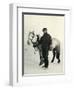 'Dr. Wilson and Pony 'Nobby', c1911, (1913)-Herbert Ponting-Framed Photographic Print