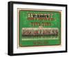 Dr. Zane’s Antidote, c. 1864-null-Framed Giclee Print